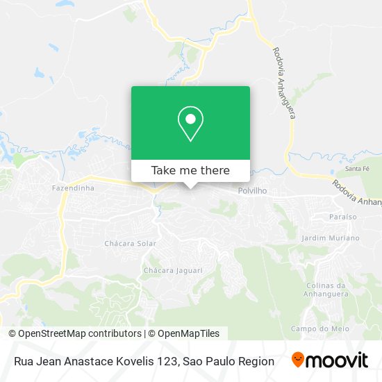 Rua Jean Anastace Kovelis 123 map