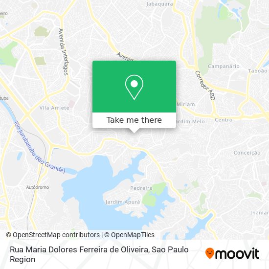 Rua Maria Dolores Ferreira de Oliveira map