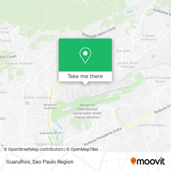 Mapa Guarulhos