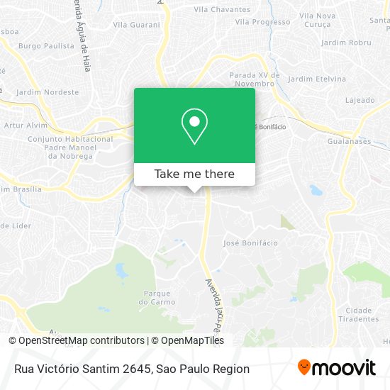 Mapa Rua Victório Santim 2645