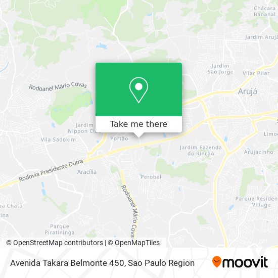 Avenida Takara Belmonte 450 map