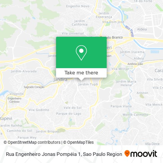 Rua Engenheiro Jonas Pompéia 1 map
