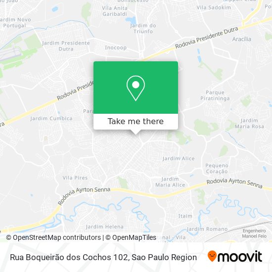 Rua Boqueirão dos Cochos 102 map
