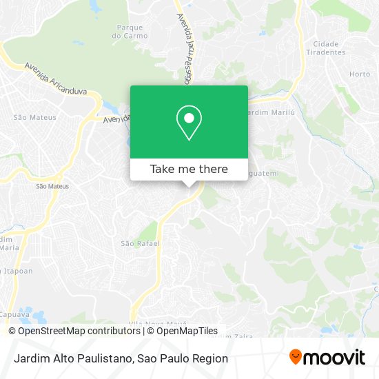 Jardim Alto Paulistano map