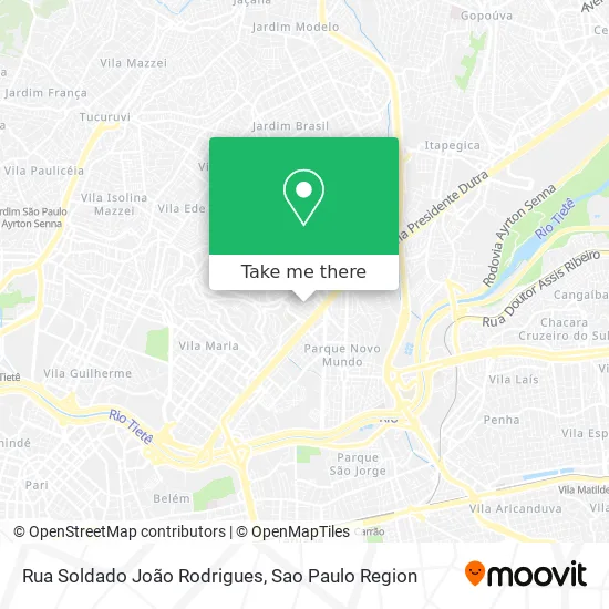 Rua Soldado João Rodrigues map