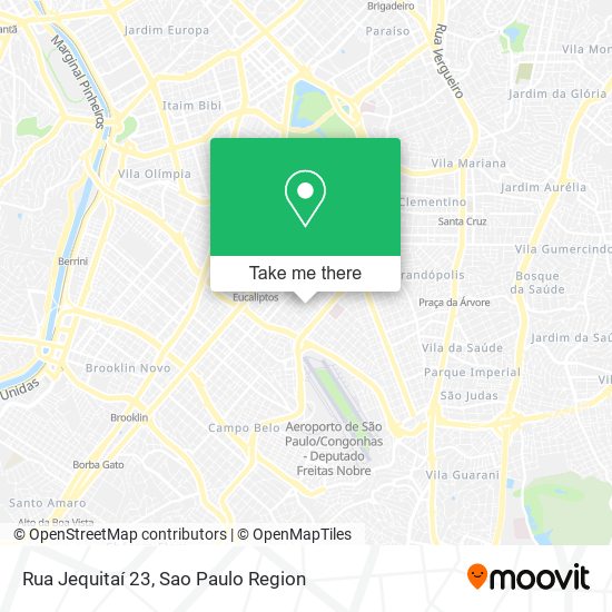 Mapa Rua Jequitaí 23