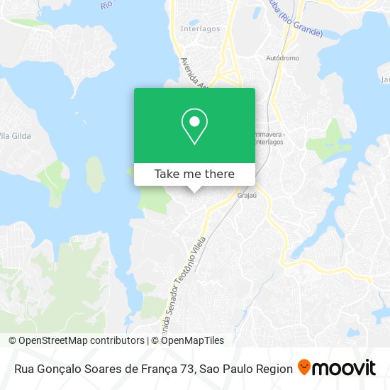 Mapa Rua Gonçalo Soares de França 73