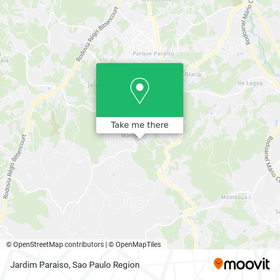 Jardim Paraiso map