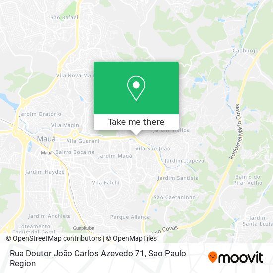 Mapa Rua Doutor João Carlos Azevedo 71