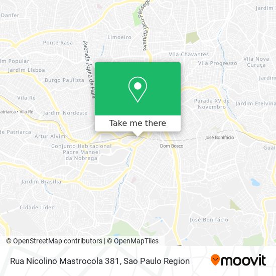 Rua Nicolino Mastrocola 381 map