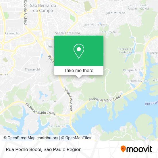 Rua Pedro Secol map