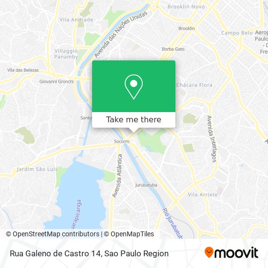 Rua Galeno de Castro 14 map