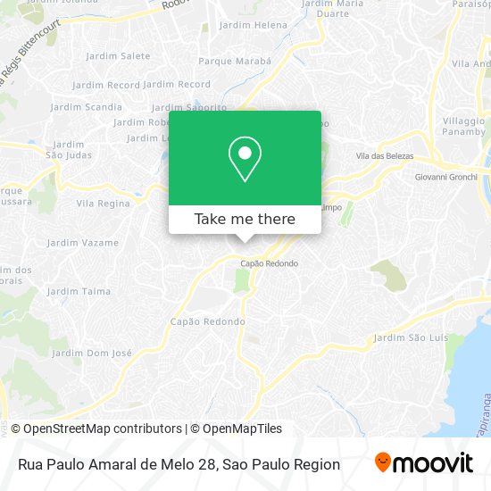 Rua Paulo Amaral de Melo 28 map