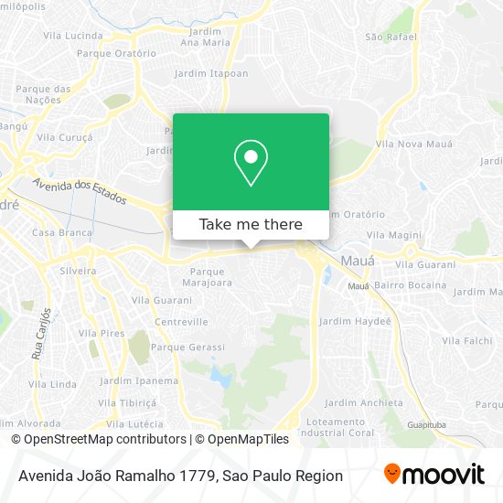 Avenida João Ramalho 1779 map