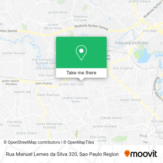 Rua Manuel Lemes da Silva 320 map