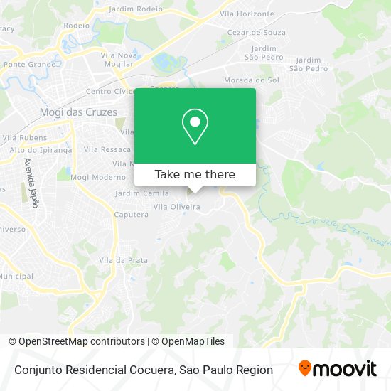 Conjunto Residencial Cocuera map