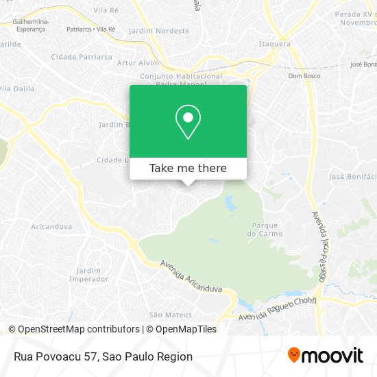 Rua Povoacu 57 map