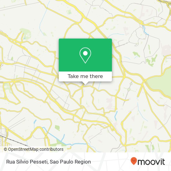 Mapa Rua Silvio Pesseti