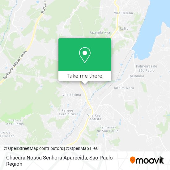 Chacara Nossa Senhora Aparecida map