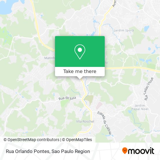 Rua Orlando Pontes map