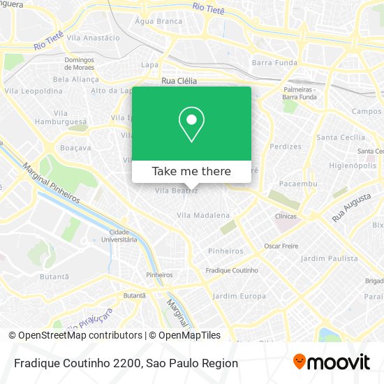Fradique Coutinho 2200 map