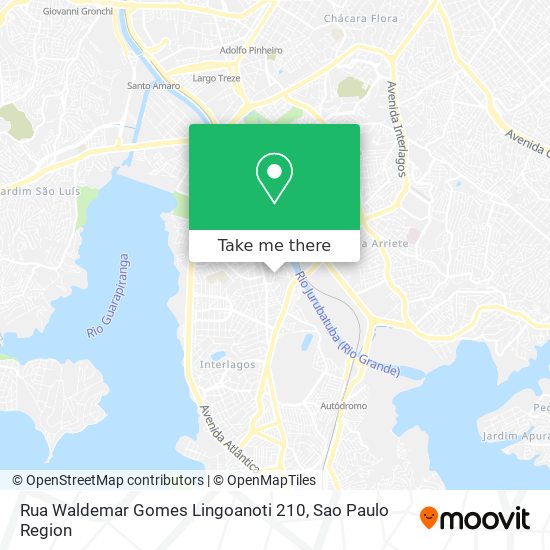 Rua Waldemar Gomes Lingoanoti 210 map