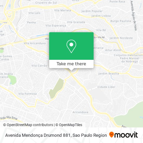 Avenida Mendonça Drumond 881 map