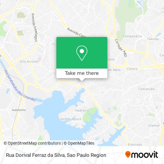 Rua Dorival Ferraz da Silva map