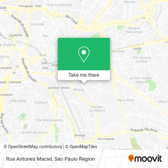 Rua Antunes Maciel map