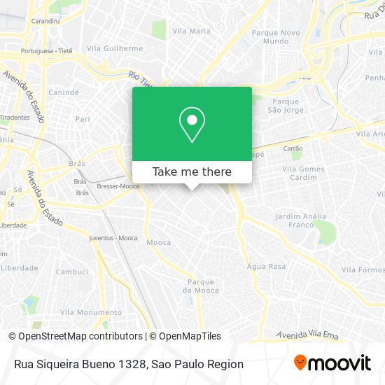 Rua Siqueira Bueno 1328 map