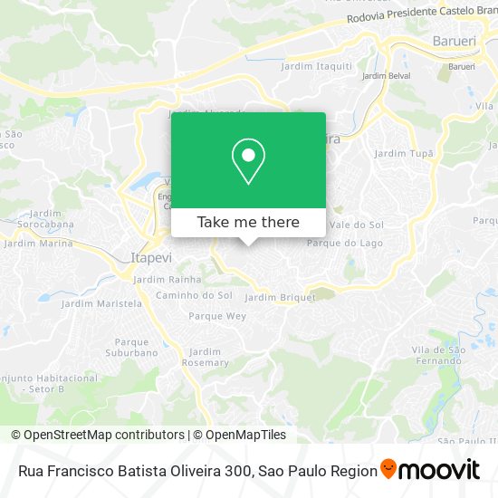 Rua Francisco Batista Oliveira 300 map