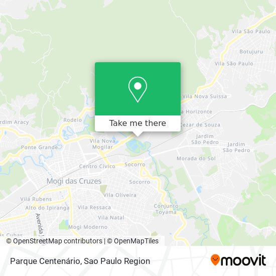Parque Centenário map