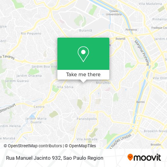 Rua Manuel Jacinto 932 map