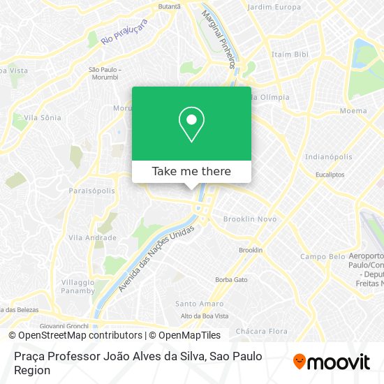 Praça Professor João Alves da Silva map