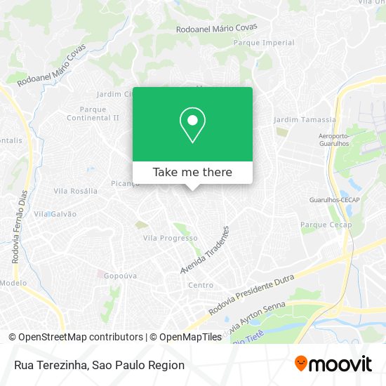 Rua Terezinha map