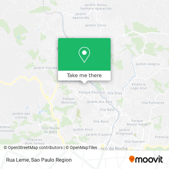 Rua Leme map