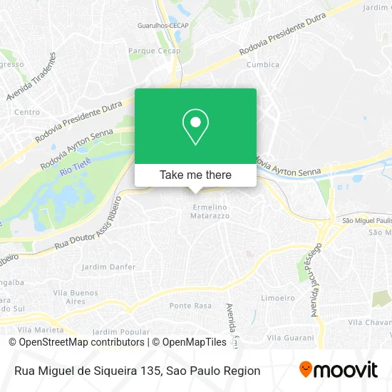 Rua Miguel de Siqueira 135 map