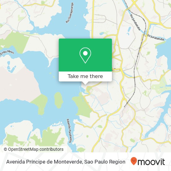 Avenida Príncipe de Monteverde map
