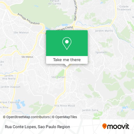 Rua Conte Lopes map