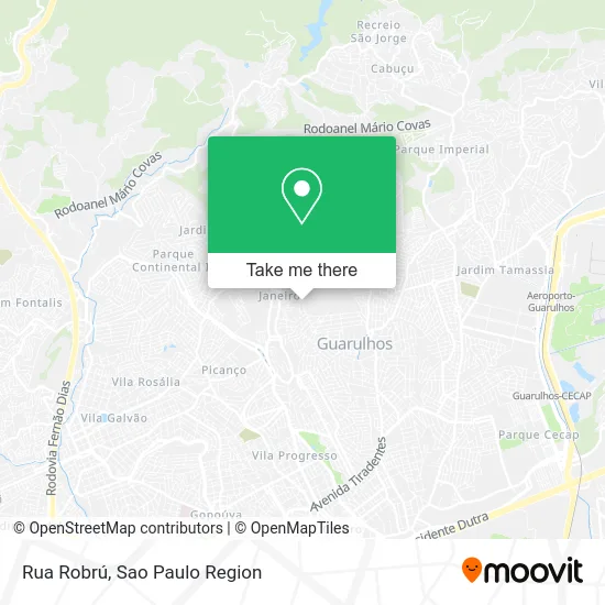 Rua Robrú map