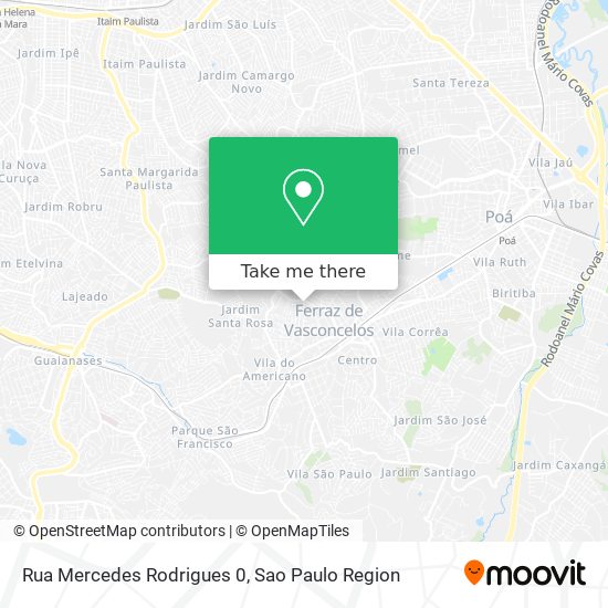 Mapa Rua Mercedes Rodrigues 0