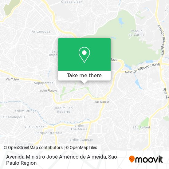 Avenida Ministro José Américo de Almeida map