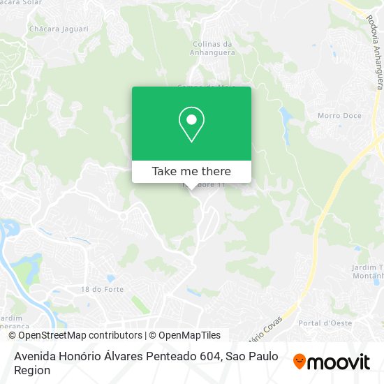 Avenida Honório Álvares Penteado 604 map