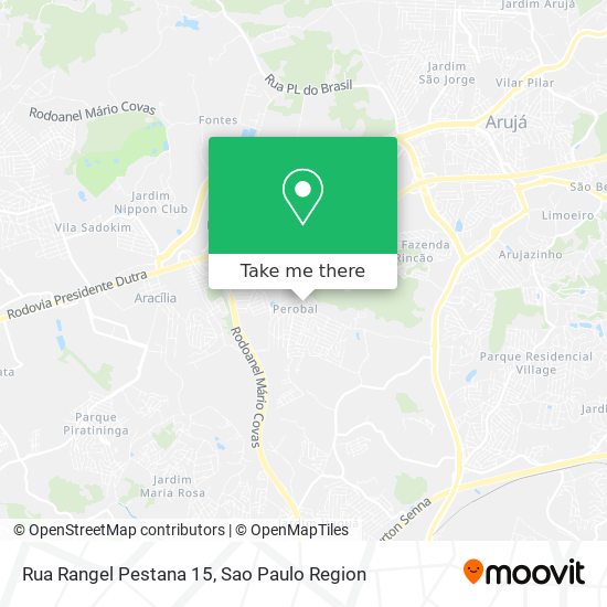 Rua Rangel Pestana 15 map