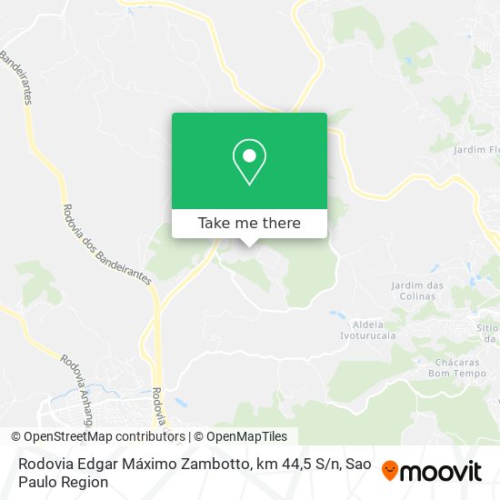 Rodovia Edgar Máximo Zambotto, km 44,5 S / n map