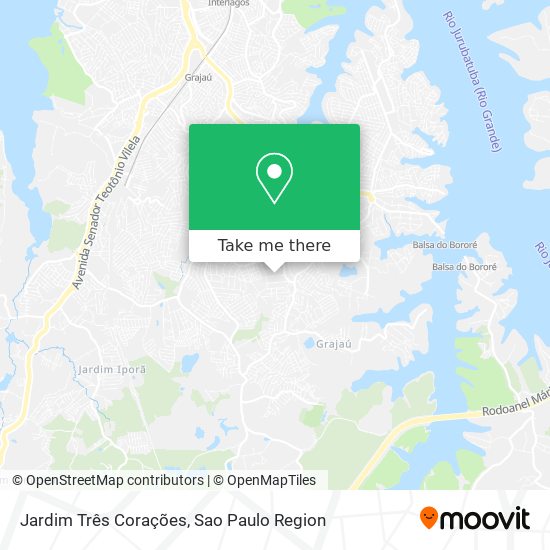 Jardim Três Corações map