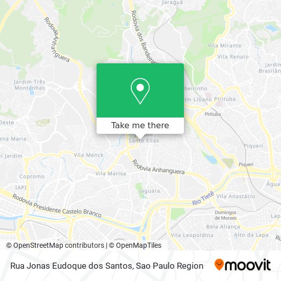 Rua Jonas Eudoque dos Santos map