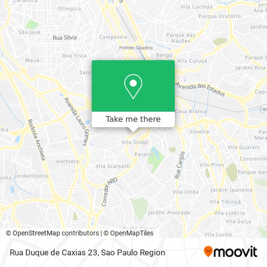 Mapa Rua Duque de Caxias 23
