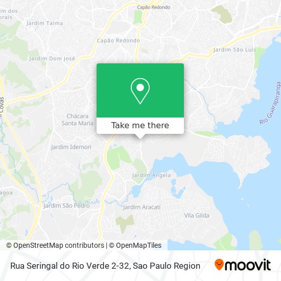 Rua Seringal do Rio Verde 2-32 map