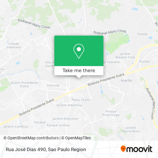 Rua José Dias 490 map